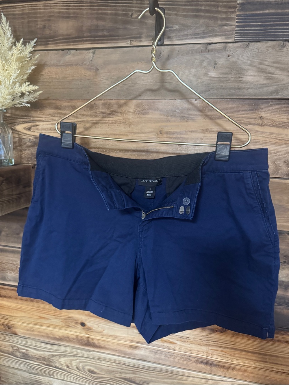 Lane Bryant Navy Women's Stretch Shorts Wz 18